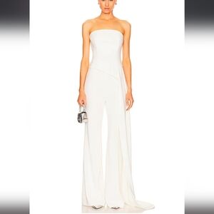 Nadine Merabi Charlotte White Trousers, Size XS